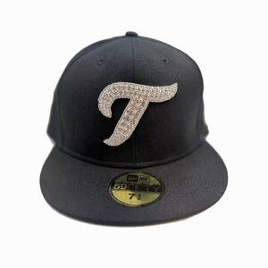 2008 Rare New Era Swarovski Crystal blue Jay Hat